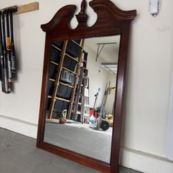 Traditional Dresser/ Wall Mirror