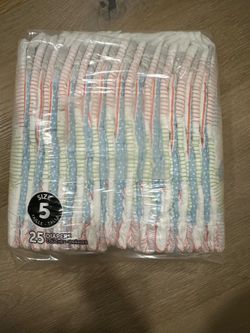 Diapered Size 5 (25 count)