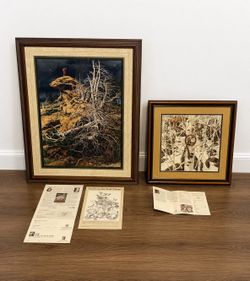 Rare Bev Doolittle Collector Set – Prayer for the Wild Things & Three More for Breakfast