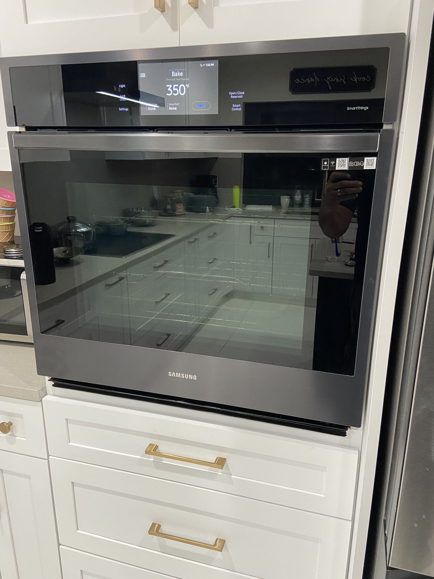 Samsung 30” Convectional Wall oven black matte