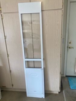 Dog Door XL and New with Cover