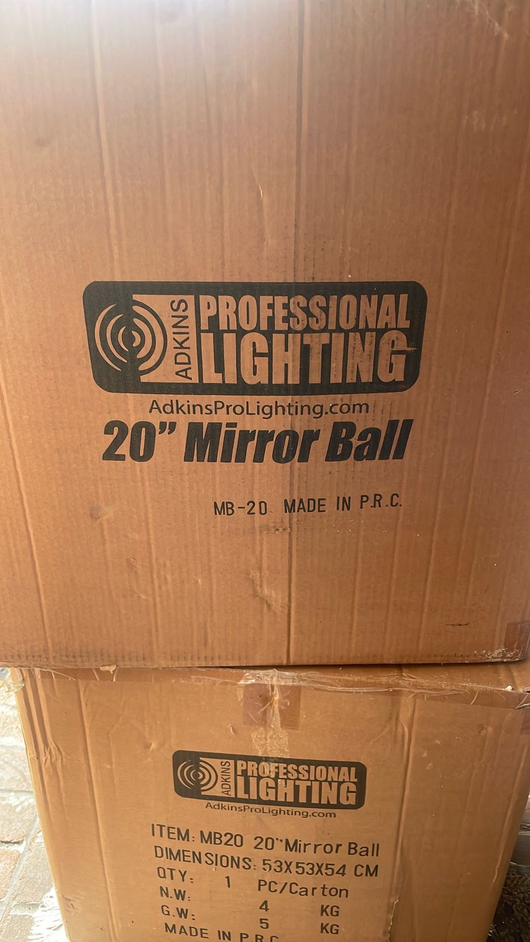 20” Disco ball With Motor