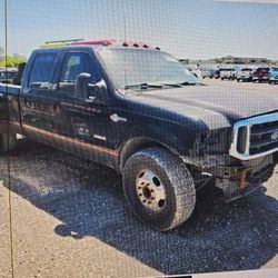 FOR PARTS A 2006 FORD F350 DULLY 6.0 POWERSTROKE ENGINE 2X4 RWD TRANS 