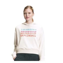 The North Face Womens Never Stop Exploring Hoodie NWT Cream XXXL Retail $69
