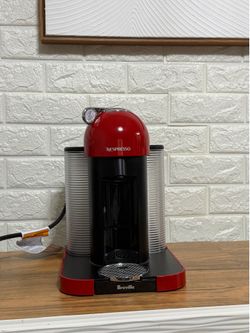 Nespresso Espresso Machine in Red