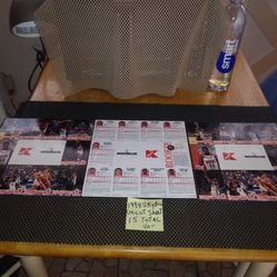 1994 Skybox Uncut Sheet Basketball Cards.. 15 Total.. Selling Is A Bundle. All Sales Final.