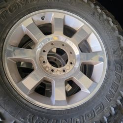 F250 Stock 20" Wheels