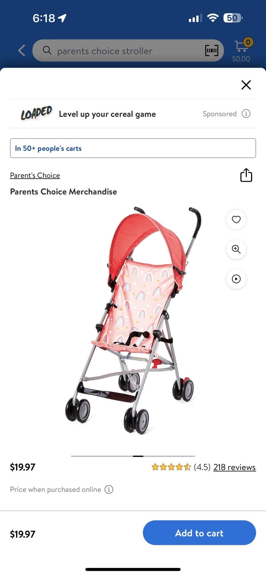 Parents Choice Stroller