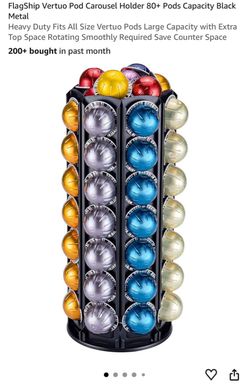 Rotating Pods Holder 80+ capacity