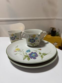 Vintage Made in Japan Floral Tea Set