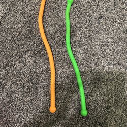 Orange And Green Monkey Noodle