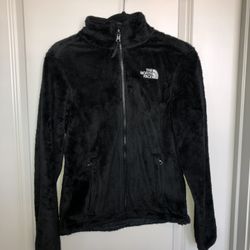 Women’s North Face Zip Up Plush Jacket Size XS