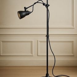 Luxury Heavy industrial black metal task lamp