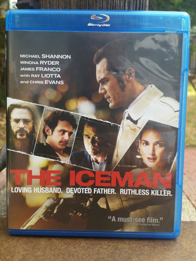 The Iceman Blu-ray Movie Michael Shannon Winona Ryder James Franco Ray Liotta Chris Evans