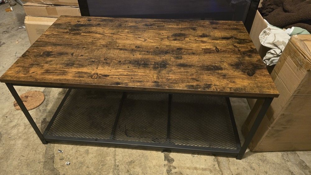 Rustic Brown Coffee Table