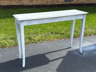 Solid wood concole table