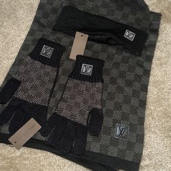 Louis Vuitton ( Hat, scarf, Gloves, )