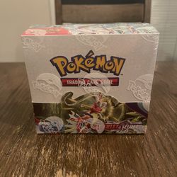 Pokemon TCG Scarlet & Violet Booster Box Factory Sealed