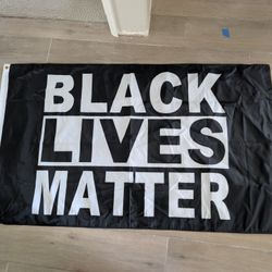 Double Sided Blm Flag