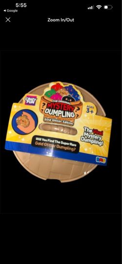 RMS Gold Glitter Dumpling