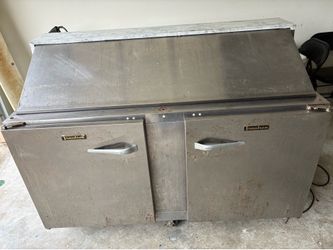 60” sandwich prep table refrigerated