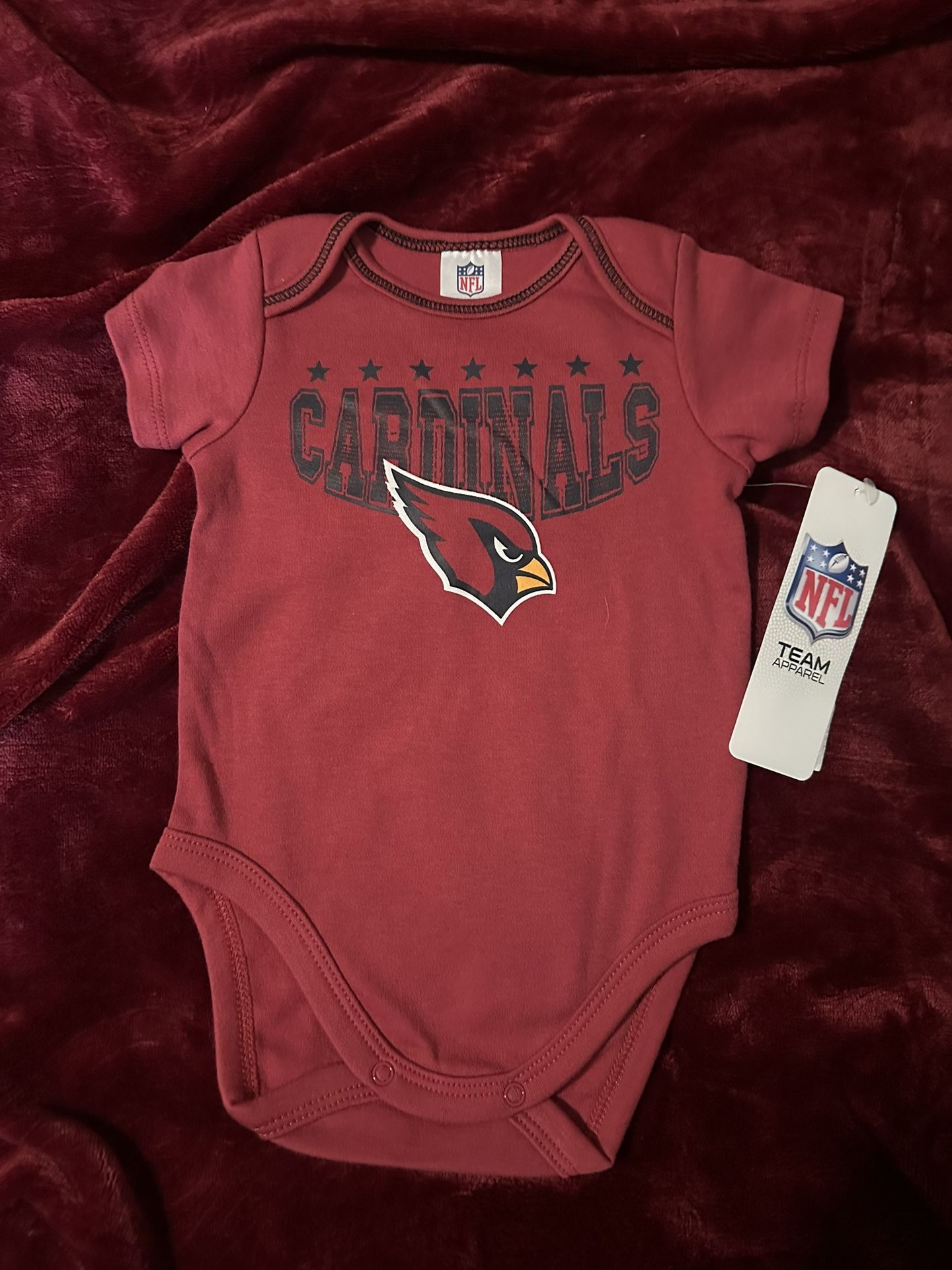 Baby Boy Az Cardinals Bodysuit