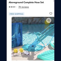 Pool Vaccum Used Works Great 