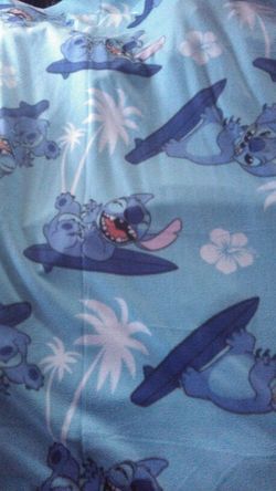 Stitch tie blanket