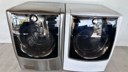 Washer and dryer set LG - Mega capacity
