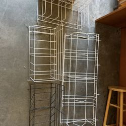 Assorted Wire Peg Baskets (+10 total) 
