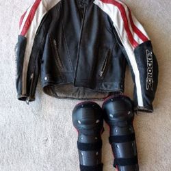 Joe Rocket Motorcycle Jacket with knee armors 