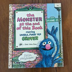A Little Golden Book: The Monster At The End Of This Book