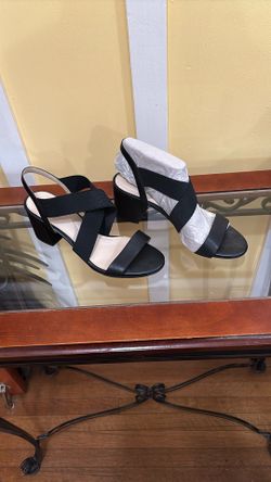 Size 8.5 M Cole Haan Black Sandle Shoes 