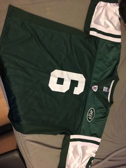 Reebok Authentic NFL Jets Mark Sanchez football Jersey