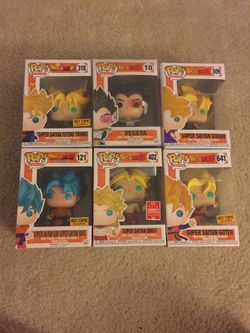 Dragonball funko POPS