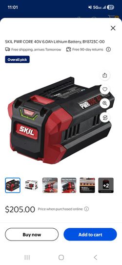 Skil 40v 6.0AH lithium battery