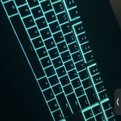Led razor keyboard