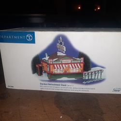 Dept 56 Snow Village Stardust Refreshment Stand #56.55065