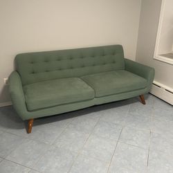 Olive Green Sofa 