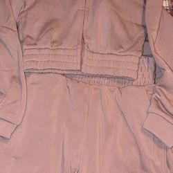 Light pink Sweat outfit 