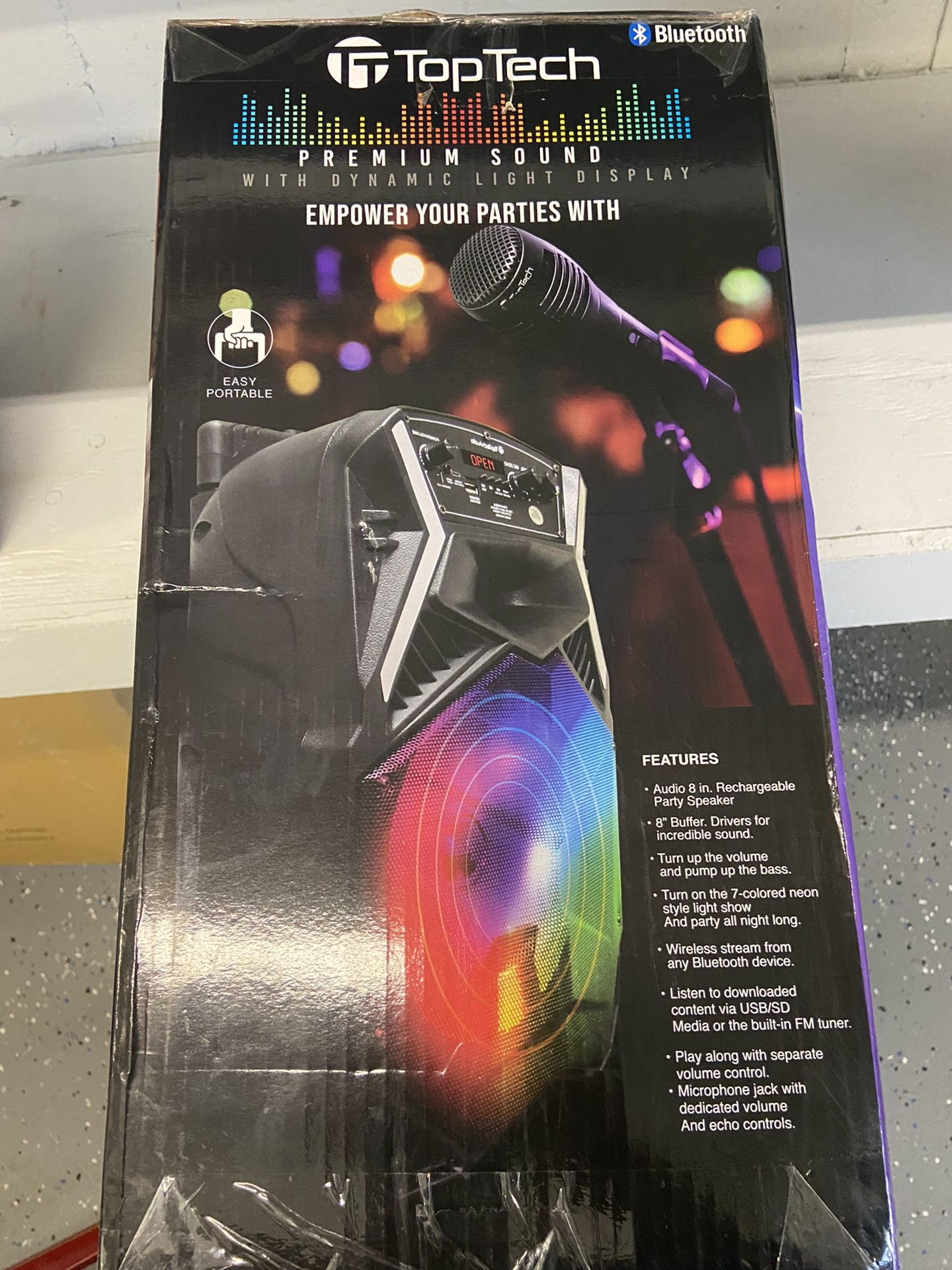 bluetooth Speaker 3000 Watts Loud Last One