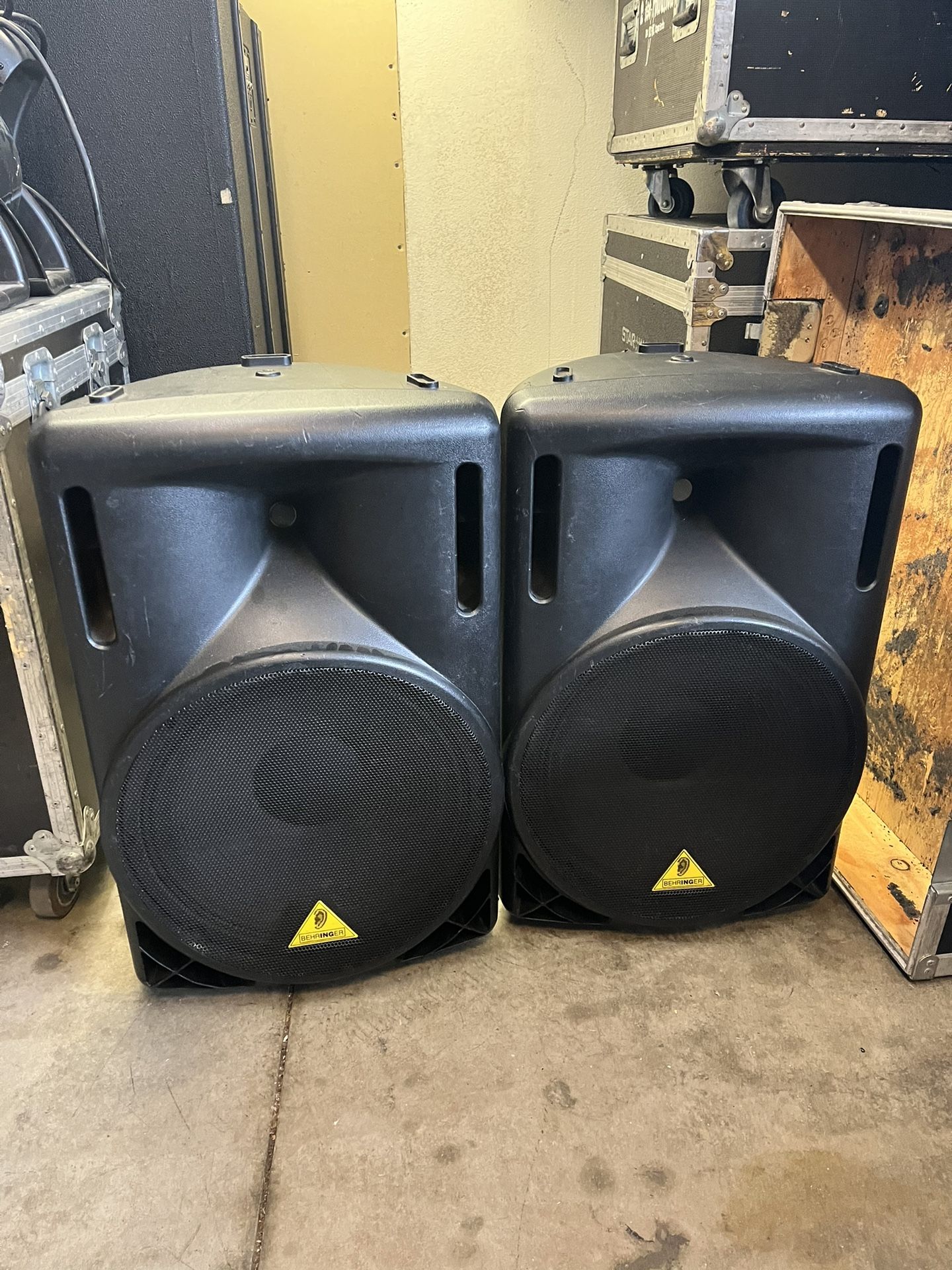 Behringer Euro Live Powered PA Speakers