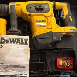 Dewalt Demolition Hammer, Drill, 60volt, Brushless, Tool Only, Used Few Times