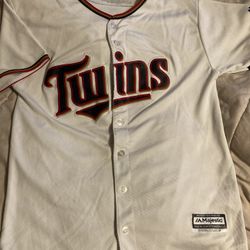 Twins Baseball Jersey Kids Size XL