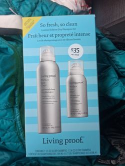 New Living Proof 2 piece dry shampoo set