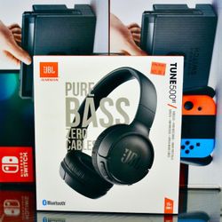 JBL Tune 500 Wireless On-Ear Headphones