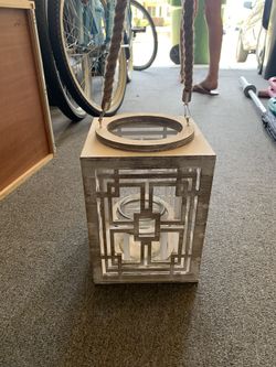 Boho Chic Modern Candle Holder Lamp