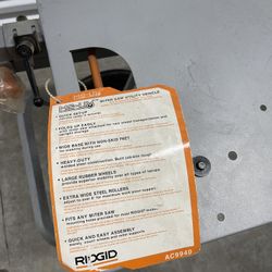 Miter Saw Utility Vehicle 