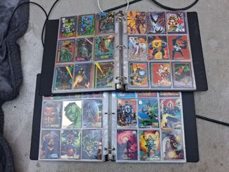 Marvel comic cards