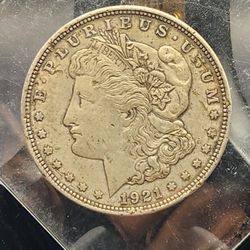 1921 Morgan Silver Dollar 